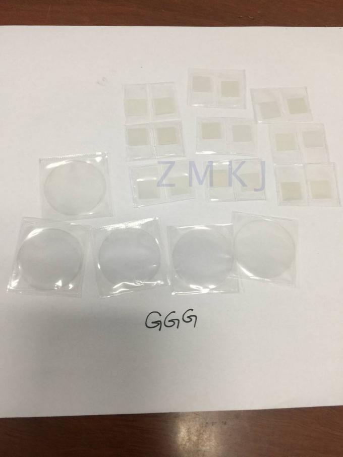 Double Side Polished Semicondutor Wafer 1sp 2sp 10X10mm GGG Crystal ...