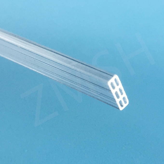 Fused Quartz Glass Optical Tube SiO2 Crystal Material Transparent Glass ...