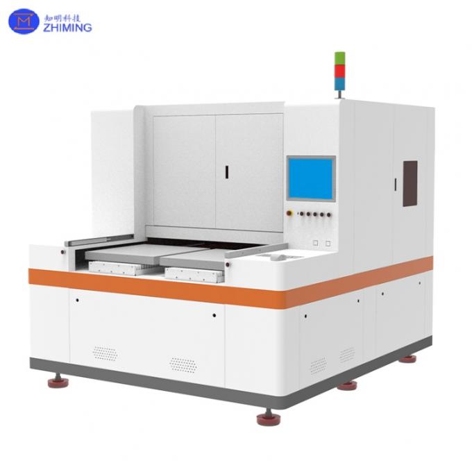 Large Format Double Platform Glass Laser Cutting Machine Flat Glass ...