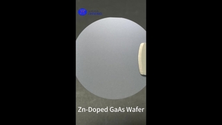 2-Inch Zn-Doped Gallium Arsenide (GaAs) Wafer for LED & Laser Diode Applications