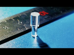 Anti - Corrosion Sapphire Parts , Synthetic Sapphire Rod For High Temperature Thermometry