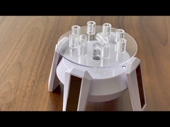 polished sapphire glass Tube by customzied size with groove