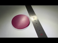 Ti+ Al2O3 Sapphire Wafer , Sapphire Crystal Glass Lens Doped Titanium