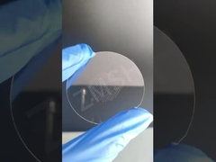 2inch Sapphire Wafer With Hole C-Axis Al2O3 Monocrystalline 9.0 Hardness