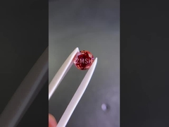 Lab-Grown Colored Sapphire gem Cutting Padparadscha for Jewelry/Luxury Accessories