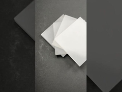 Sapphire Square Plate Single crystal Al₂O₃ Diameter 5.5 mm Thickness 6.04 mm