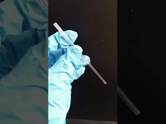 Custom 140mm Double-Side Polished Sapphire Tubes Optical Component Protection Tubes