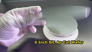 6 Inch SiC As-Cut Wafer – Raw-Cut Unpolished Silicon Carbide Wafer