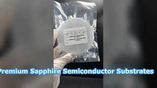 4ich C-plane SSP sapphire substrates Sapphire tubes for semiconductor plasma eq Single crystauipment