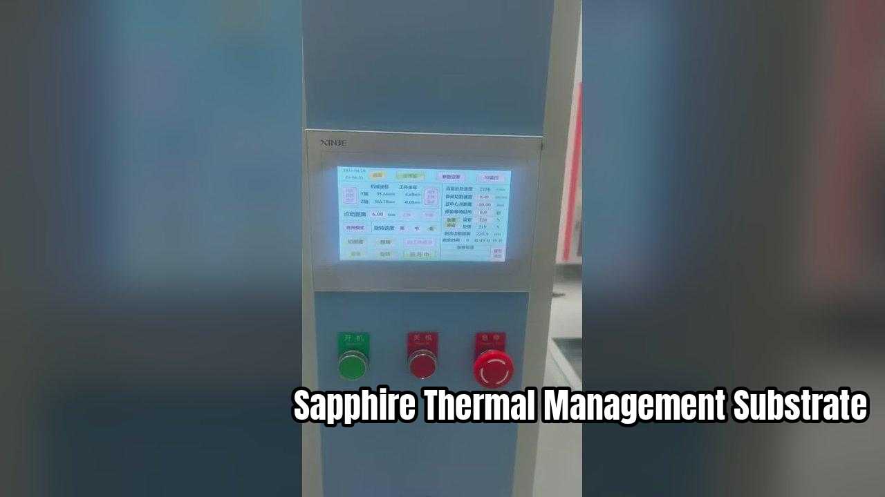 High Thermal Conductivity Sapphire Substrate for Semiconductor Heat Dissipation
