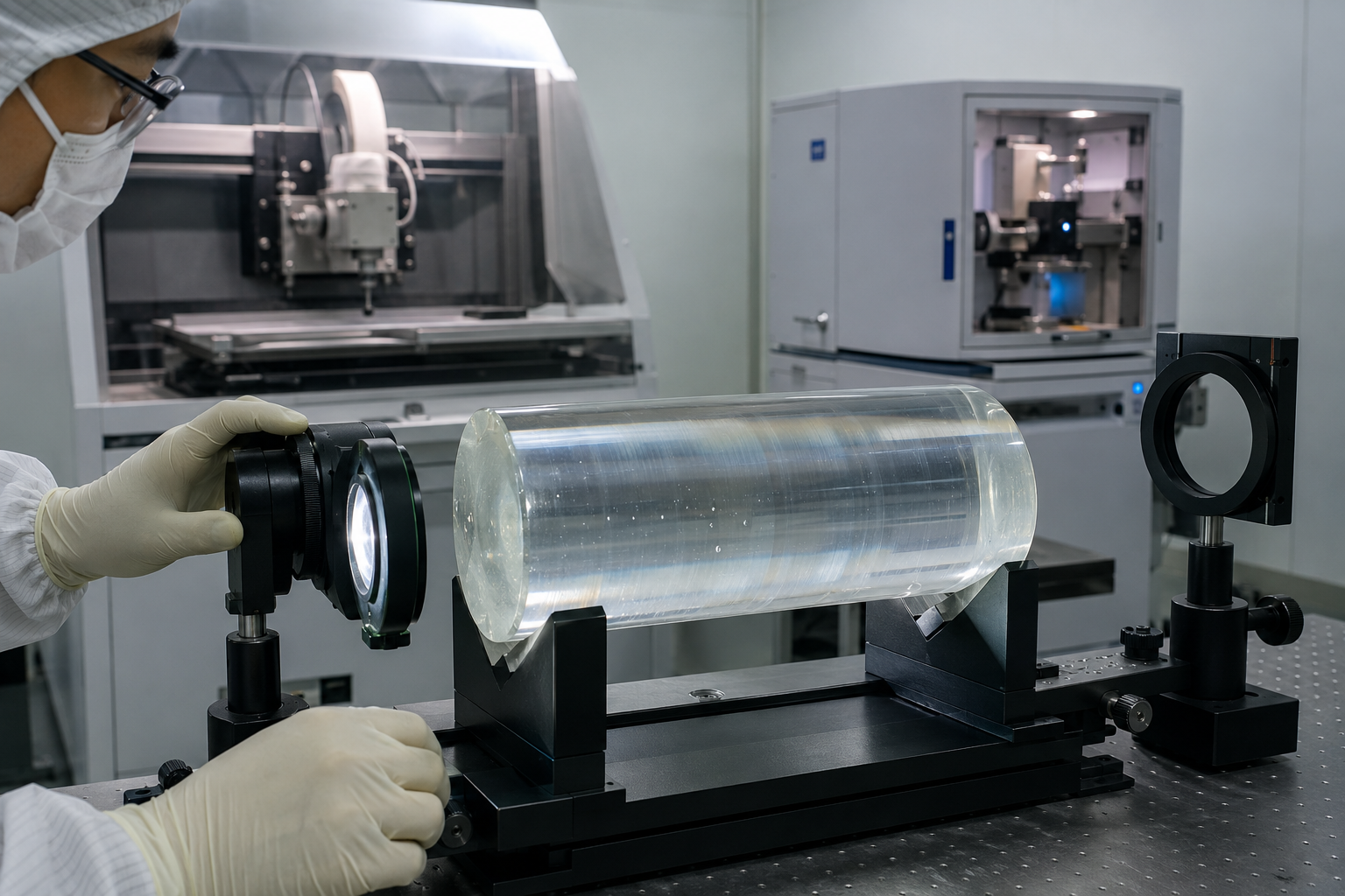 Latest company blogs about Sapphire Boule Inspection Before Wafer Processing: Crystal Orientation, Bubble Defects, Stress and Usable Yield