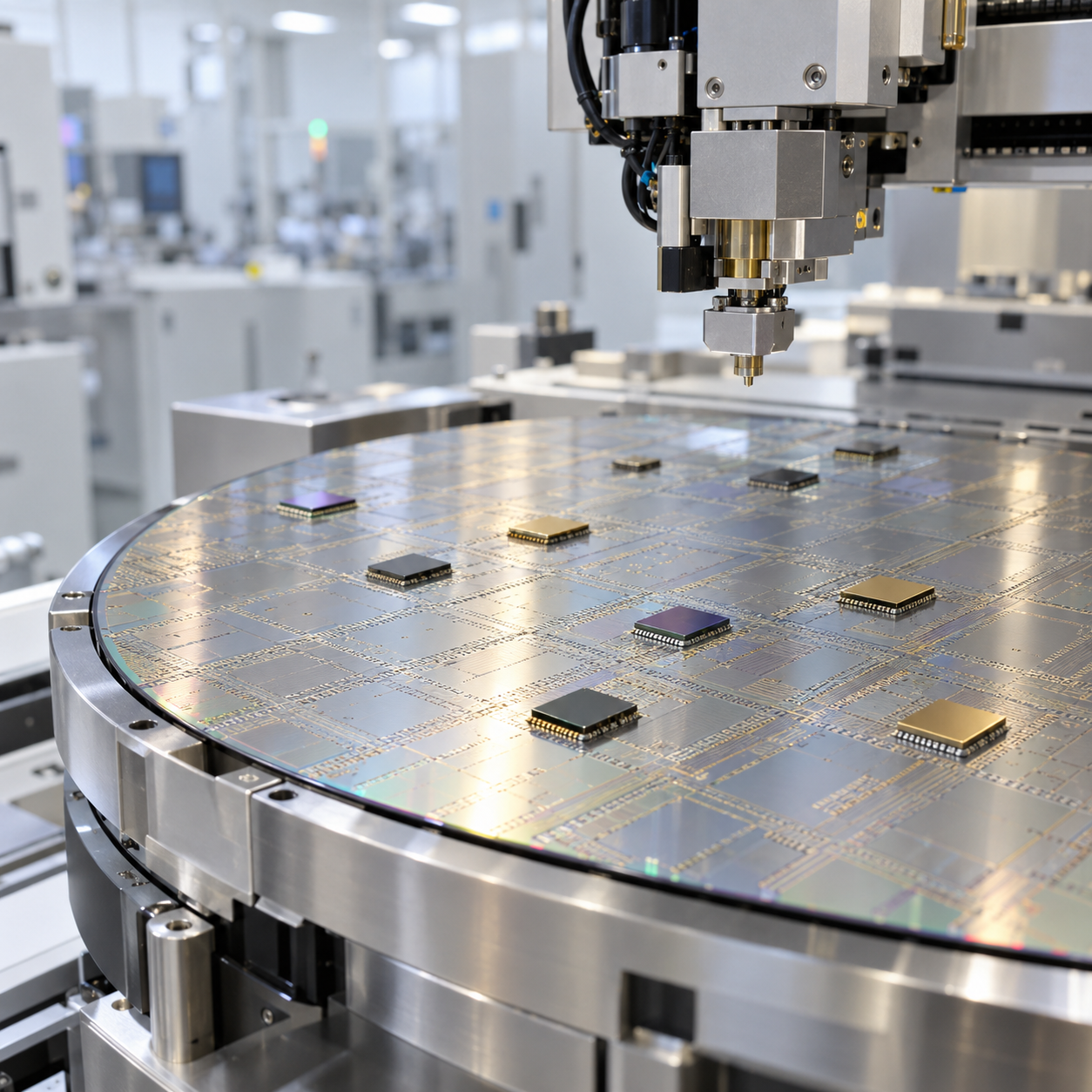 Latest company blogs about III-V Chiplet Integration on 300mm RF Silicon Interposers: InP, GaAs and GaN Die Bonding, Surface Flatness and Thermal M