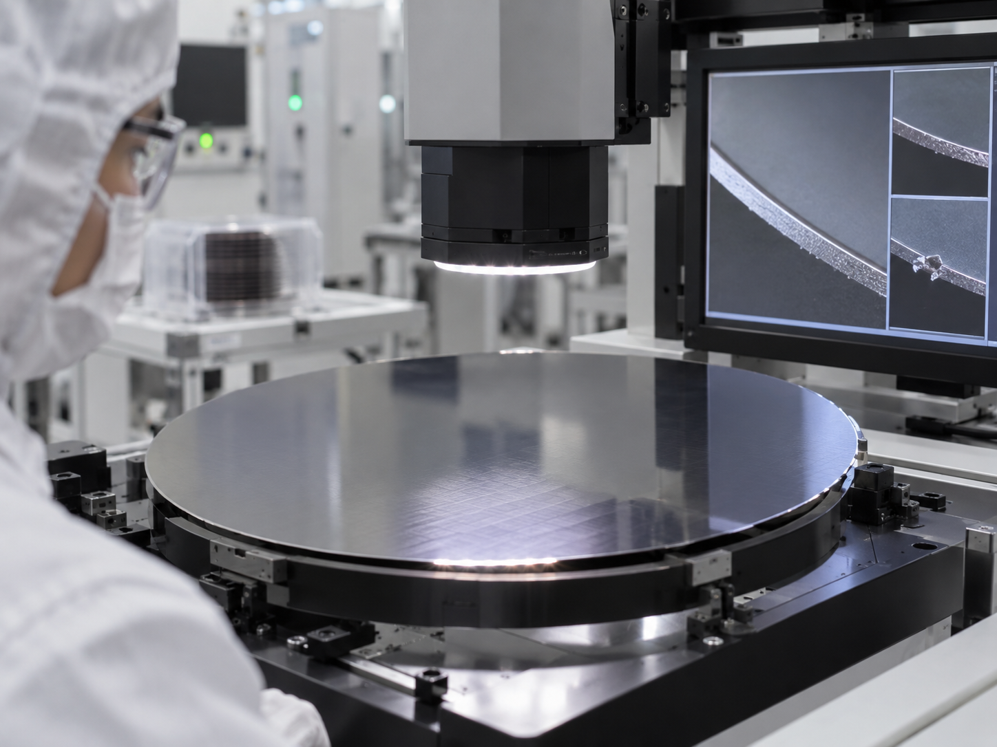 Latest company blogs about GaN-on-Si Epi Wafer Qualification Guide for Power Devices: Buffer Leakage, Wafer Bow, Crack Density, Edge Exclusion and 