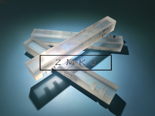 Lapped Surface Custom Sapphire Parts , Polished Synthetic Sapphire Rod