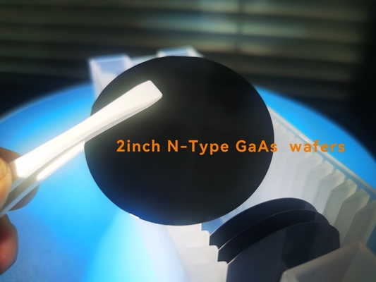 Buy Si Doped Undoped GaAs Wafer Gallium Arsenide Substrates 2inch N Type online manufacture