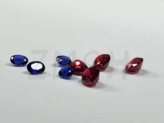Buy Round Brilliant Cut Ocean Blue Synthetic Gem Crystal Loose online manufacture