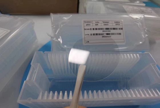 Buy 100um 0.1mm Thickness Sapphire Wafers With DSP Surface In Stock online manufacture