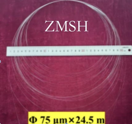 Buy Sapphire Fiber 75um 100um High Refractive High Power Laser Wide Wavelength Optical Communication online manufacture