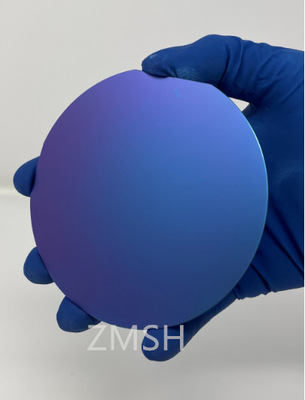 Buy 4'' 5'' SiO2 Single Crystal IC Chips CZ Method 500um 1mm Oxidation Layer 500nm 2μM online manufacture