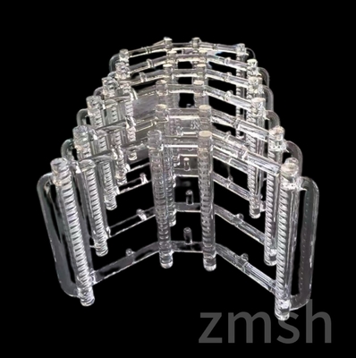Buy 4 Inch 6 Inch High Purity Quartz Crystal Boat SiO2 Wafer Diffusion Processing High Temperature Resistance online manufacture