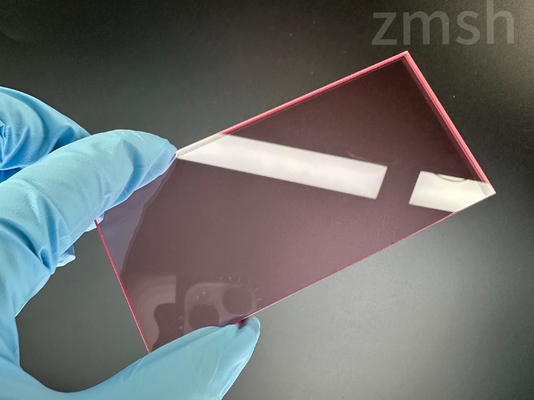 Buy Ti:Sapphire Window For Laser Instruments Translucent Red Double Sided Polishing online manufacture
