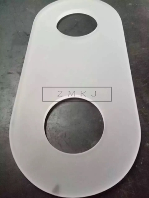 Buy Single Crystal Glass Lens , Sapphire Lens 99.999% Al2O3 Materials With Hole online manufacture