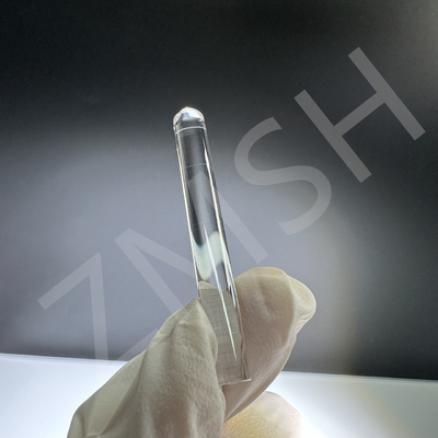 Buy Sapphire Parts Crystal Optical Cylinder Lens Hardness 9.0 High Light Transmittance Customized online manufacture