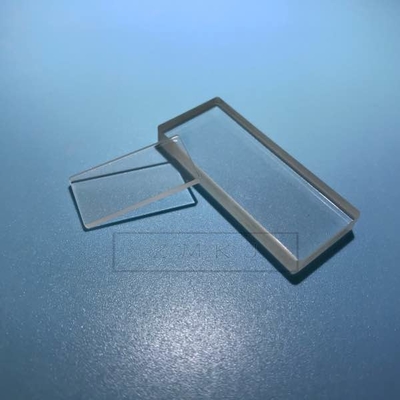 Buy Rectangle Shape Silica Fused Quartz Plate Double Side Polished DSP GS1 GS2 GS3 Grade online manufacture