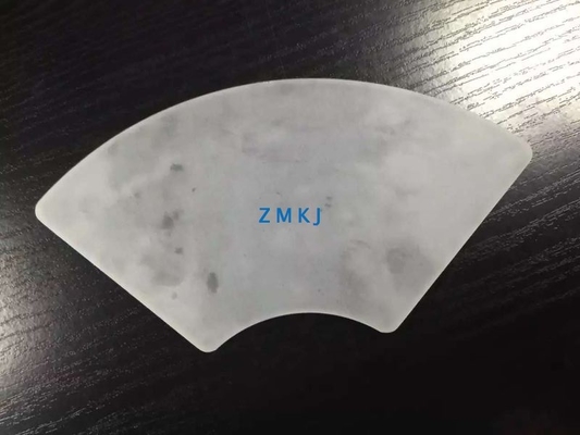 Buy Fan - Shaped Sapphire Optical Windows , Sapphire Glass Lens For Epi - Ready Wafer online manufacture