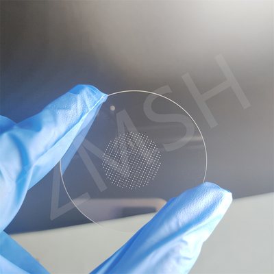 Buy 2inch Sapphire Wafer With Hole C-Plane Al2O3 Monocrystalline 9.0 Hardness online manufacture