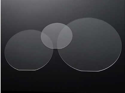 Buy dia125mm Double Side Polished Sapphire Glass Lens Al2O3 Single Crystal Substrate online manufacture