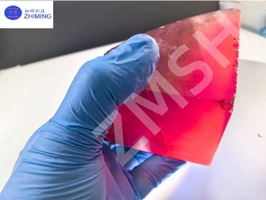 Buy Lab-grown Rough Sapphire Uncut  Pink-orange Paparadscha Al2O3 Single Crystal High Hardness online manufacture