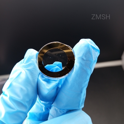 Buy Sapphire Optical Window Components High Precision Transparent Glass Protection Window gold plating online manufacture