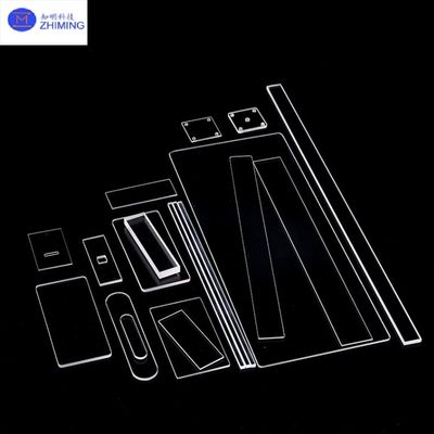 Buy Quartz Glass Optical-Grade Windows Custom Fused Silica Plates SiO₂ Crystal JGS1 / JGS2 online manufacture