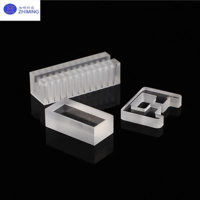 Buy ​​High Purity Quartz Glass Plate With Laser-Drilled Custom-Shaped Through-Holes​​ online manufacture