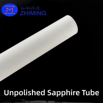Buy Unpolished Sapphire Tube - High-Performance Single Crystal Al₂O₃, Custom Sizes Available online manufacture