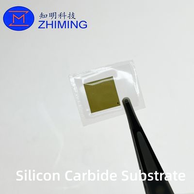 Buy 4H Silicon Carbide Substrate  for Power Electronics, RF Devices & UV Optoelectronics online manufacture