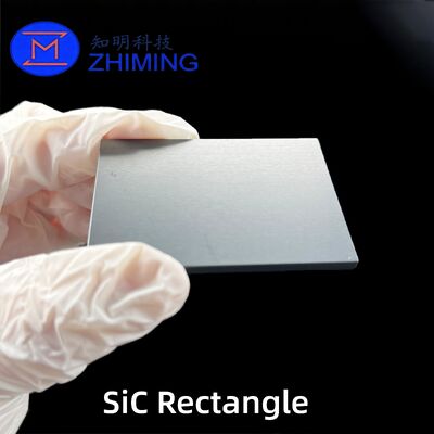 Buy Silicon Carbide Rectangle Substrate SiC Chip for Advanced Electronics online manufacture