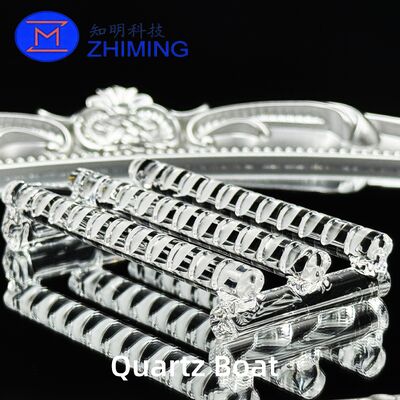 Buy Custom Design Quartz Boats for Semiconductor Processing online manufacture