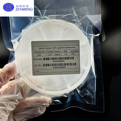 Buy 4-Inch C-Plane SSP Sapphire Wafer for GaN / III-Nitride Epitaxy online manufacture