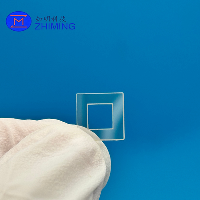 Buy TGV Sapphire Substrate with Precision Through-Via Micro Holes and Customized Layout for High Mechanical Strength online manufacture