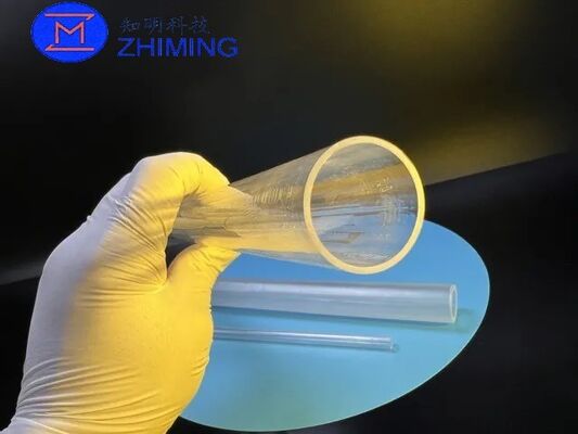 Buy Sapphire Tube：Precision Secondary Machining Capability Broad-Spectrum High Transmittance online manufacture