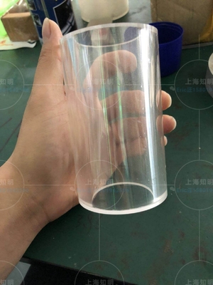 Buy Crystal Al2O3 85% Visible Wear Resistance Sapphire Tube online manufacture
