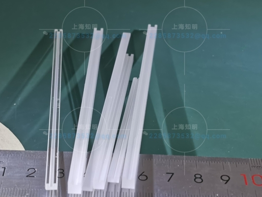 Buy Optical Fiber 300mm Length Sapphire Bar With Groove 0.5mm Depth online manufacture