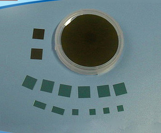 Buy customized size 5x5 10x10mm size 4h-n 6h-semi sic wafers chips online manufacture