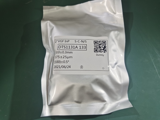 Buy Semi Insulating  2 Inch 50mm N Type Dummy InP Indium Phosphide Wafer online manufacture