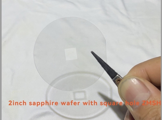 Buy 0.4mm Al2o3  Sapphire Wafers For Epitaxial Growth online manufacture