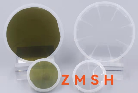 Buy Custom Conductive Type SiC Wafer For High Temperature High Voltage Power Device Solar Photovoltaic online manufacture