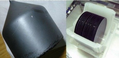 Buy 6inch VGF Method N Type GaAs Substrates 2 degree Off 675um SSP Wafers online manufacture