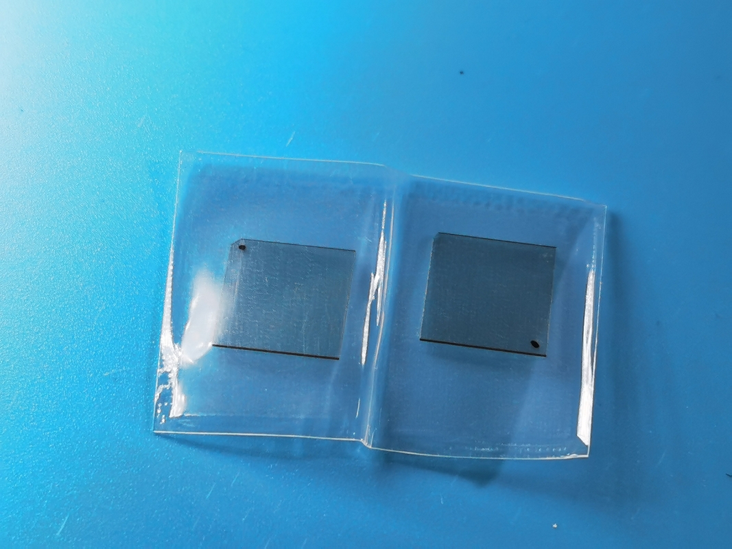 10x10x0.5mm HPSI 1sp 2sp 4H-SEMI SIC Silicon Carbide Wafersubstrate